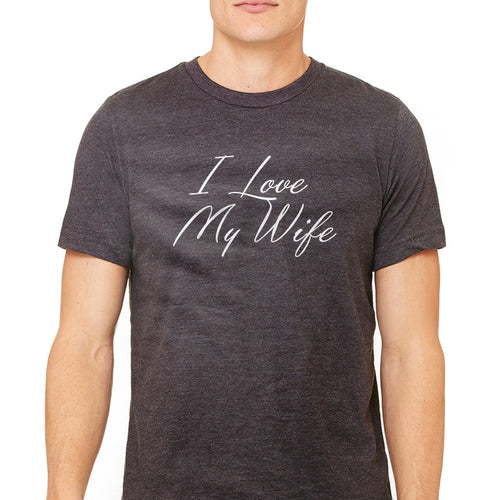 Men's I love My Wife Graphic T-Shirt