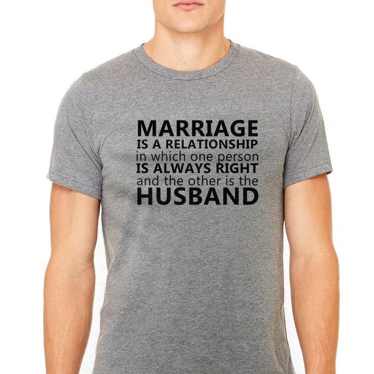 Men's T Shirt Marriage is Graphic T-Shirt