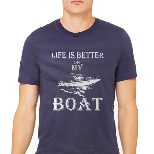 Men's Life Is Better On My Boat Graphic T-Shirt