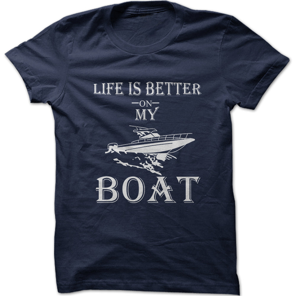 Men's Life Is Better On My Boat Graphic T-Shirt