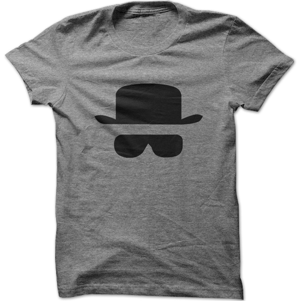 Men's Heisenberg Hat & Glasses Graphic T-Shirt
