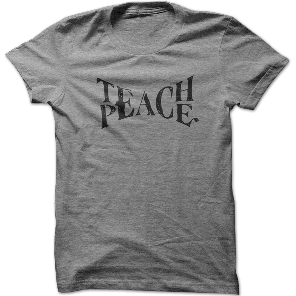 Men's Teach Peace Awareness Graphic T-Shirts