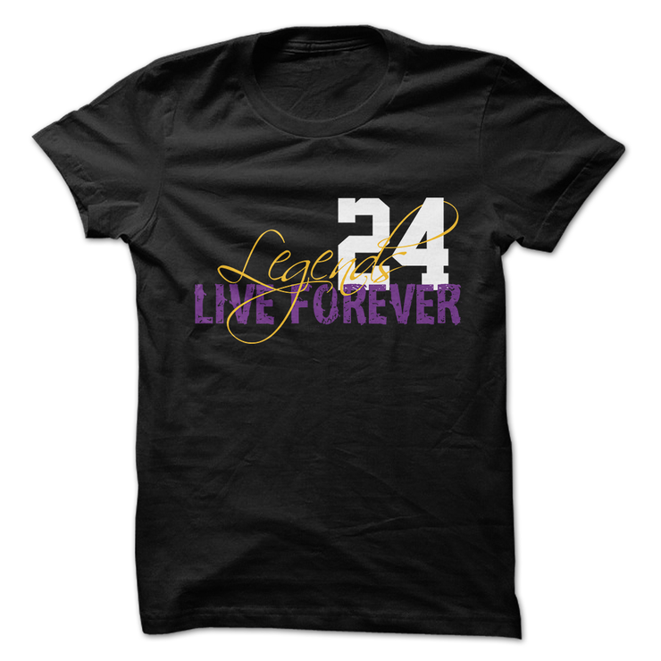 Legends Live Forever 24 Graphic T-Shirt