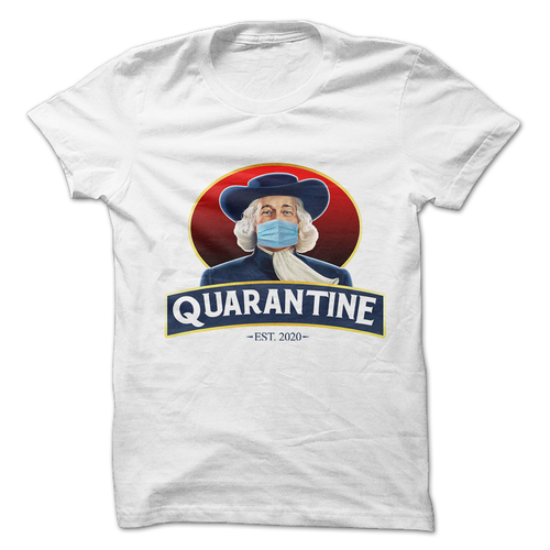 Quaker Quarantine Oats Graphic T-Shirt
