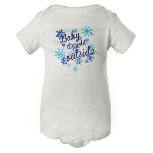 Baby It's Cold Outside Baby Onesie