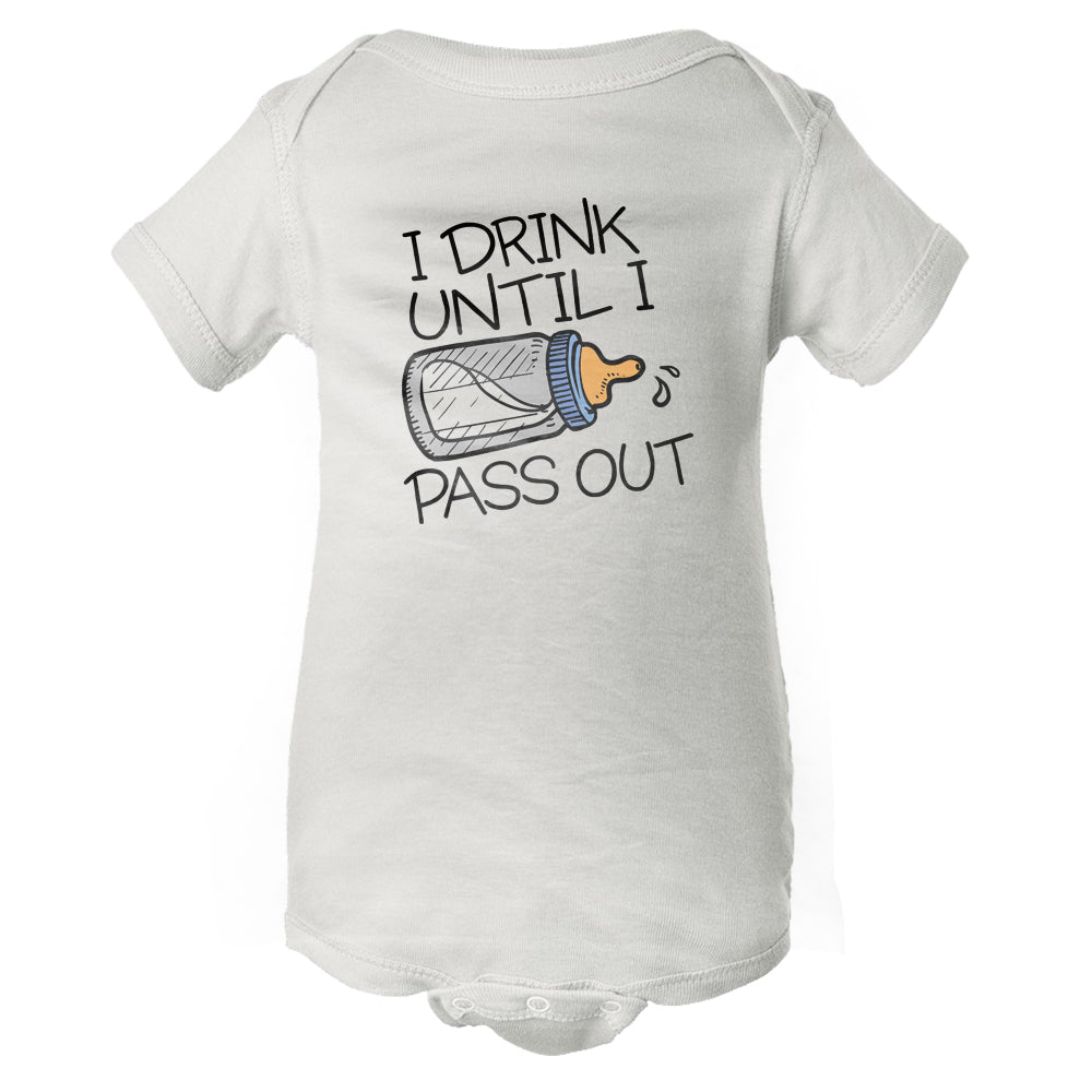 Drink & Pass Out Baby Onesie