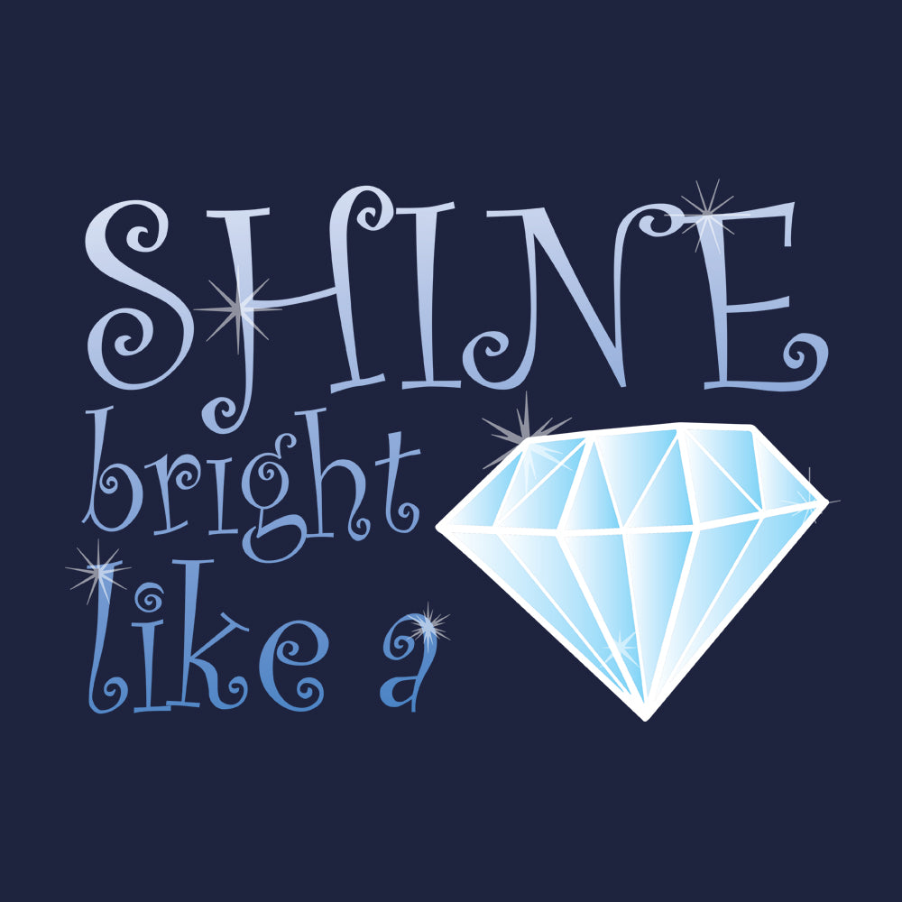 Shine Bright Like a Diamond Baby Onesie