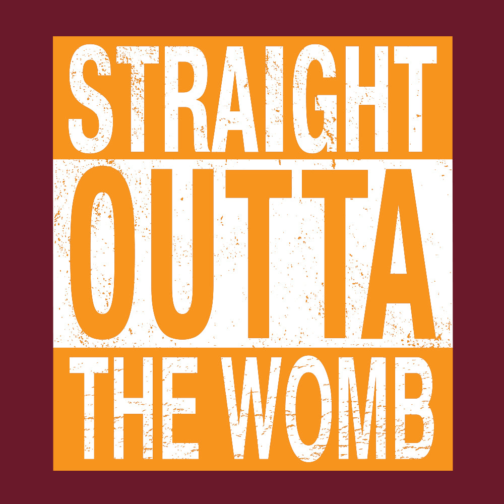Straight Outta The Womb Baby Onesie