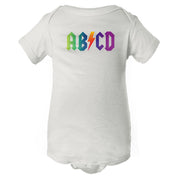 ABCD - Alphabet - Baby Onesie