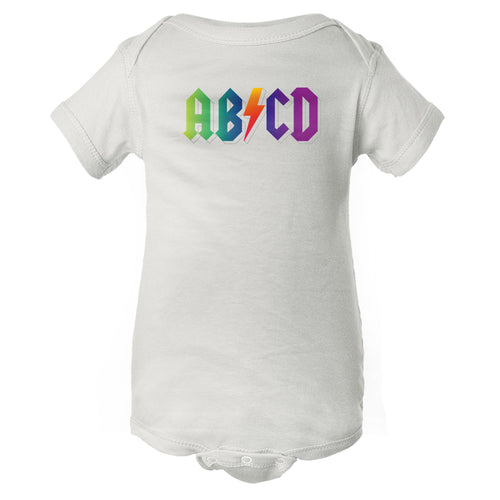 ABCD - Alphabet - Baby Onesie