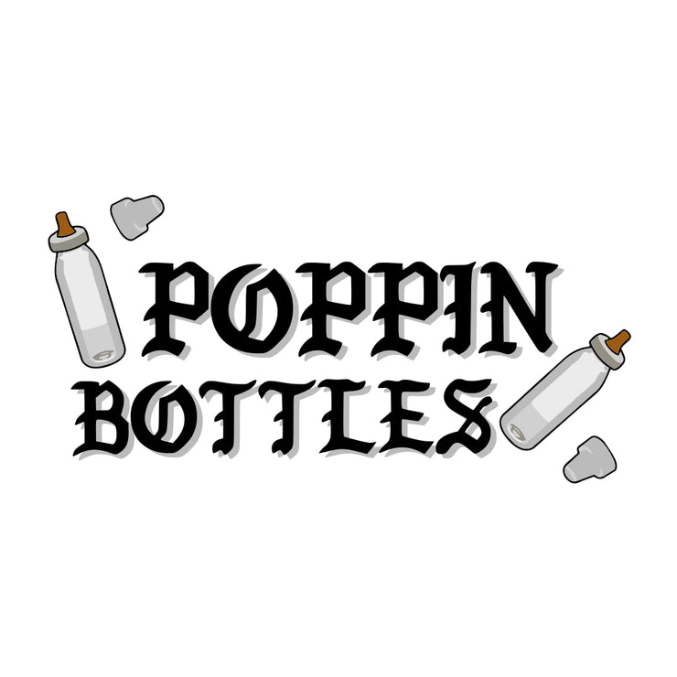 Poppin Bottles Baby Onesie