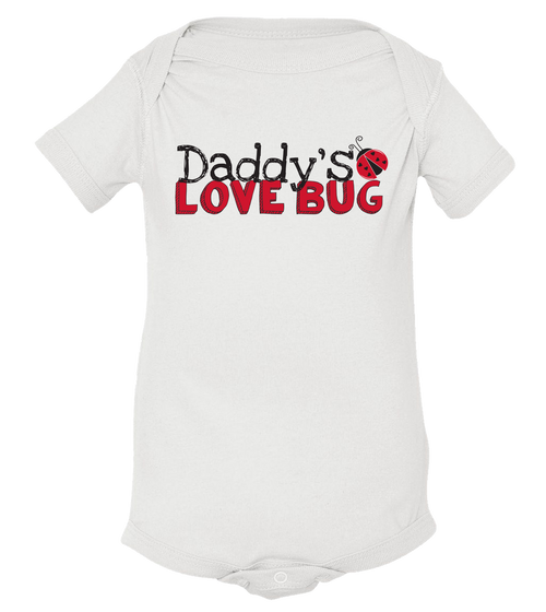 Daddy's Love Bug Baby Onesie