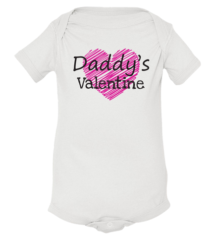 Candy Heart Kiss Me Baby Onesie